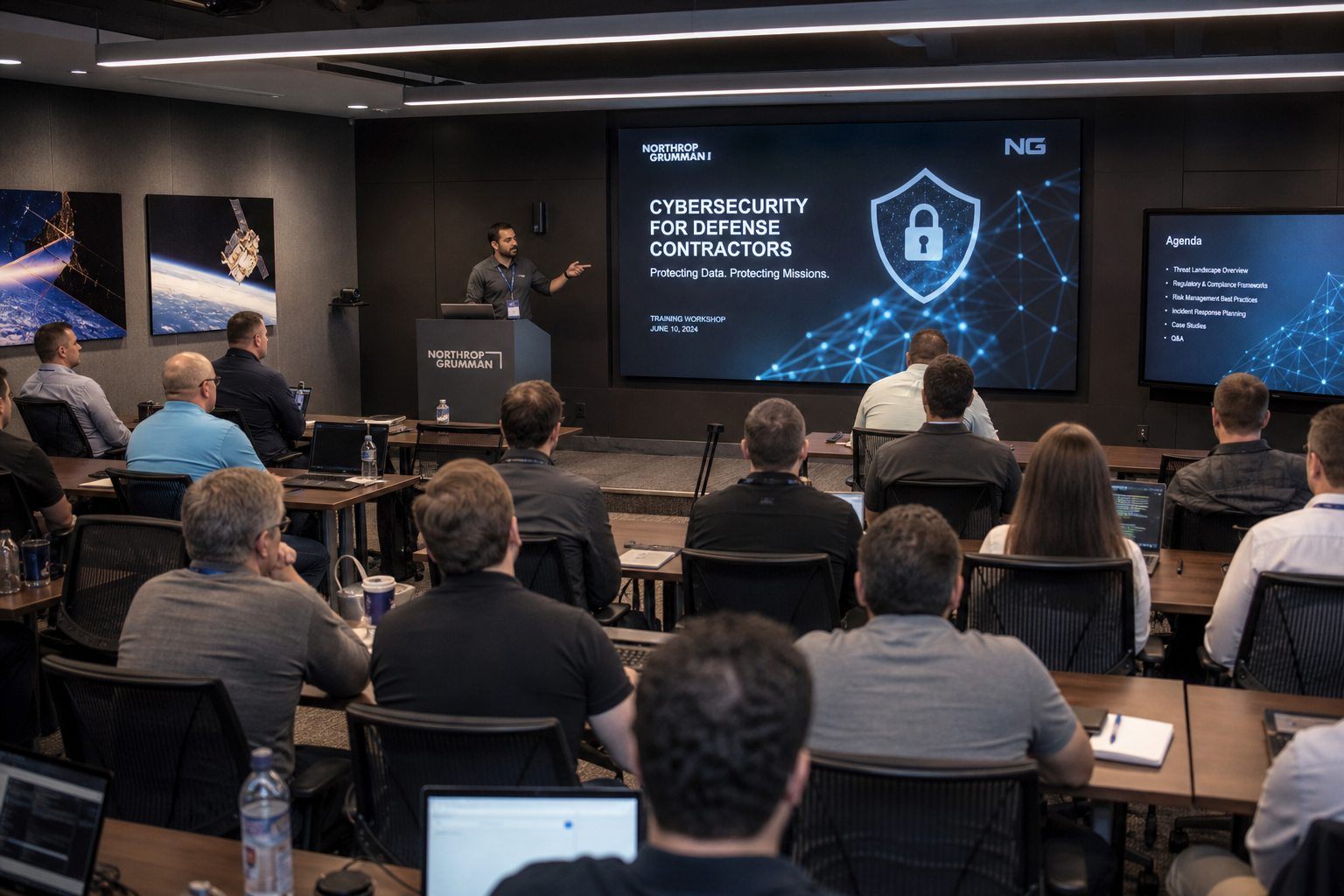 CMMC compliance training Northern Virginia defense contractor workshop